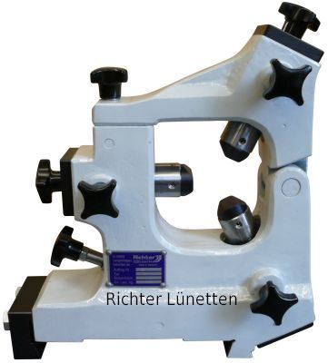 Closed Grinding Steady Rest with hinged upper section, made by H. Richter Vorrichtungsbau GmbH, Germany
