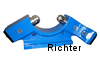 Roller Steady Rest with 2 quills, made by H. Richter Vorrichtungsbau GmbH, Germany, thumbnail