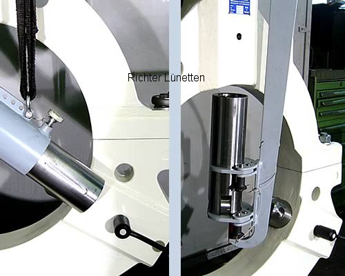 Quill change device, made by H. Richter Vorrichtungsbau GmbH, Germany